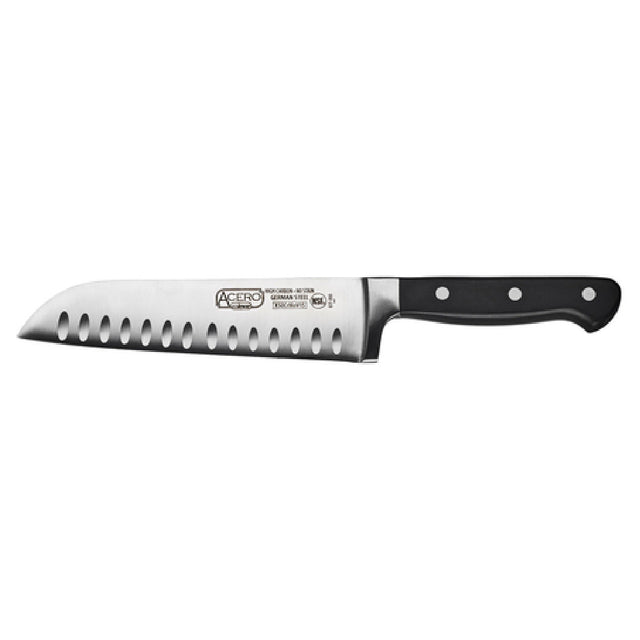 Winco KFP-70 Acero Santoku Knife 12" O.A.L. 7" Blade