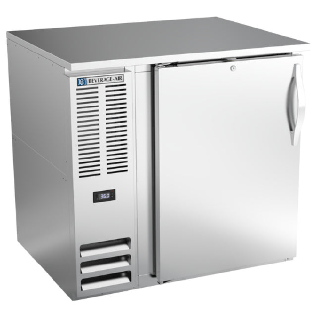 Beverage Air BB36HC-F-S - Refrigerated Food Rated Back Bar Storage Cabinet, One-section