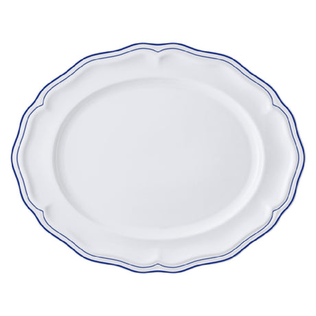 Steelite 62579FP817 Oval Platter 13.0" X 10.5" X 1.0" Adelina