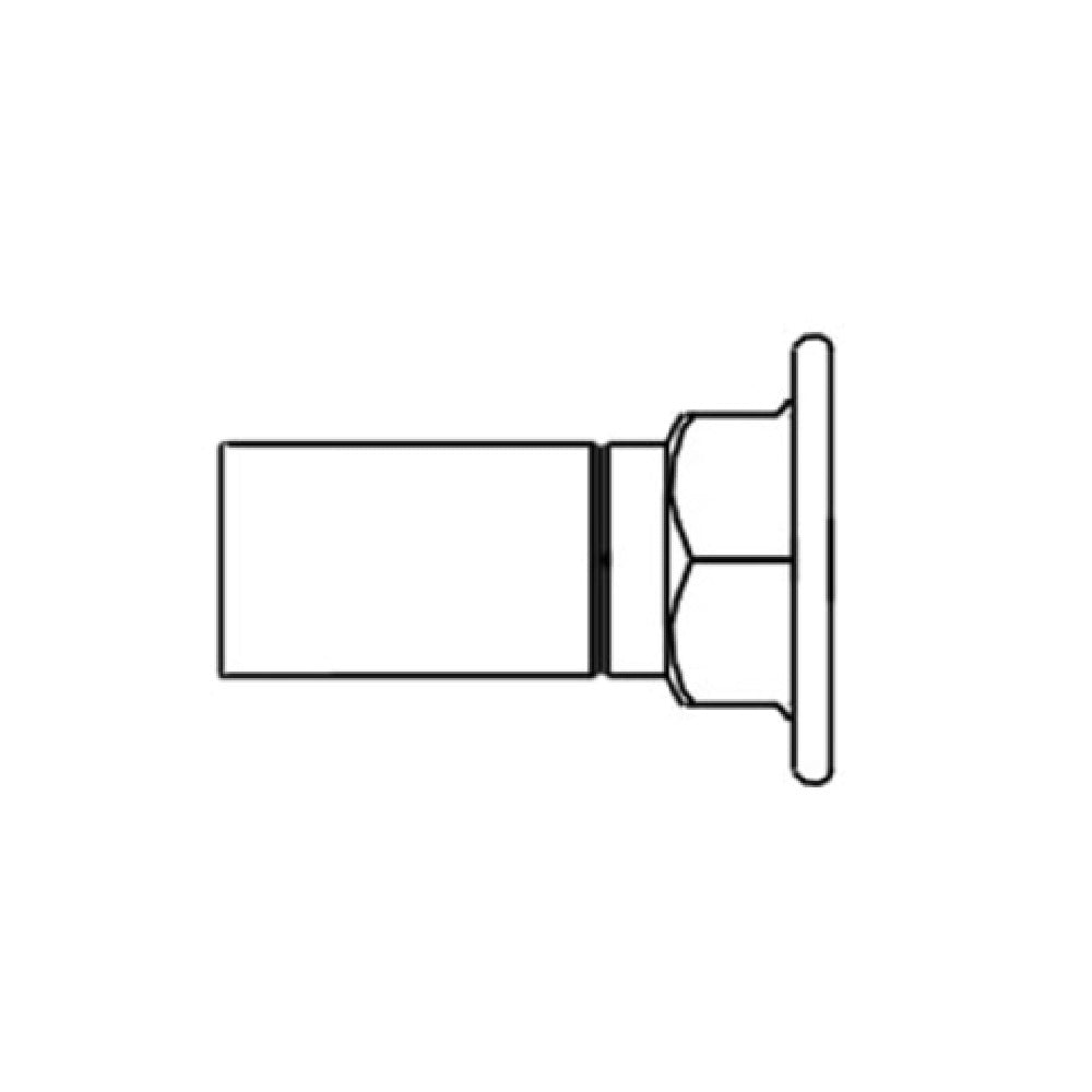 T&S Brass B-0446 Inlet Extension Adds 2-3/4" To Faucets With 1/2" IPS Inlets