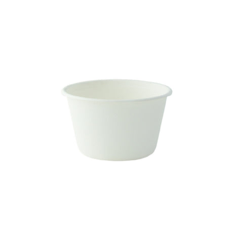 PacknWood 210GPU240F - Sugarcane Takeout Bowl (No Added PFAs), 8.5oz, 3.7" D
