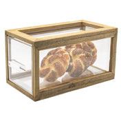 FOH BHO084NAW20 Rustic Wood Housing/Drawer Set Includes One BRI010NAW28 13" Asheville Risers Set Of 2 Cider