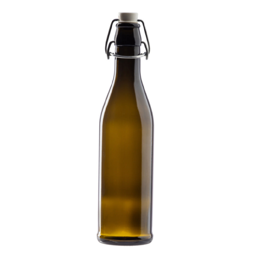 TableCraft Products 12935 - Oil & Vinegar Bottle With Stopper, 17 Oz., 2-3/4" X 2-3/4" X 11"H