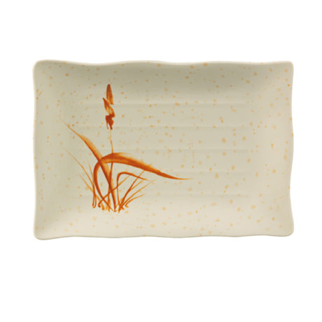 Yanco OR-2414 Orchis Platter 13"L X 9"W Rectangular