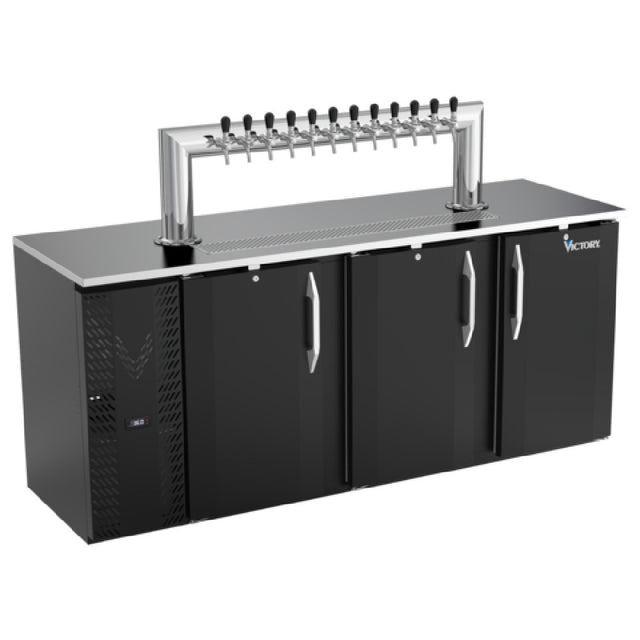 Victory VDDN78HC-B-12T - Direct Draw Dispenser 78"W X 26-1/8"D X 49-7/8"H, 21.686 Cu. Ft.