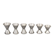 Alegacy Foodservice Products 1291 Double Jigger 3/4 1-1/2 Oz. Stainless Steel