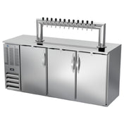 Beverage Air DDN72HC-S-12T - Direct Draw Dispenser, 72"W X 26-3/8"D X 49-7/8"H, 23.643 Cu. Ft.