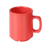 Thunder Group CR9010RD Mug 8 Oz. Break-resistant