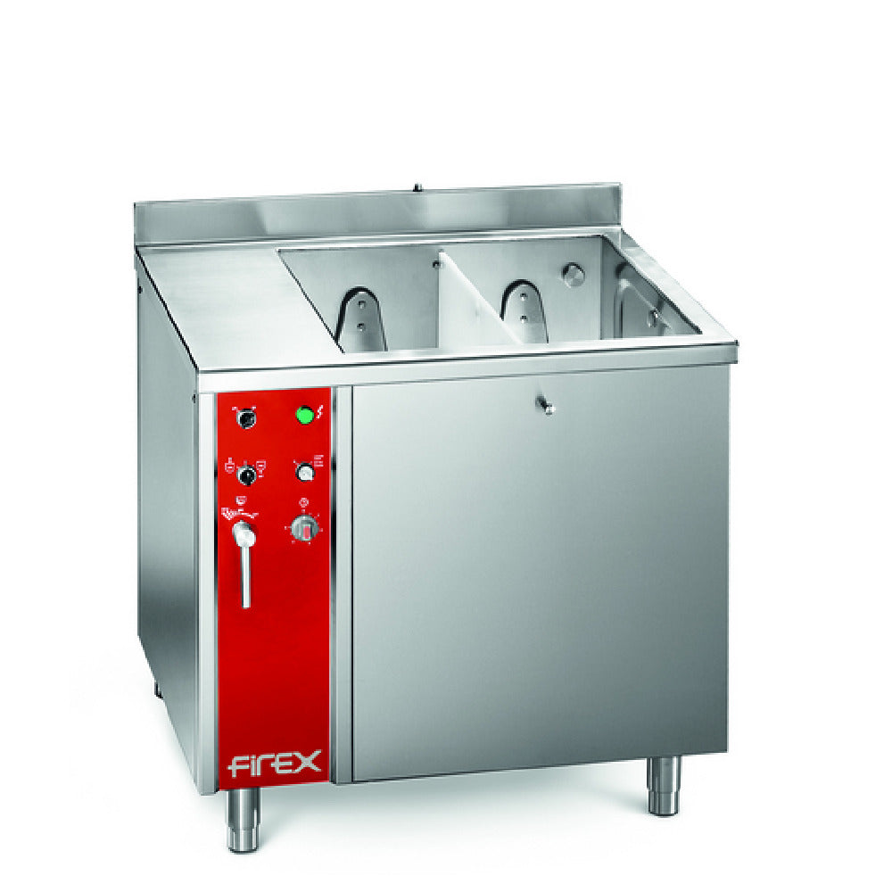 Firex ULWD-2 Vegetable Washer 2 Sections Automatic Water Filling Controlled By Level Probe And Electromagnetic Switch