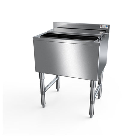 NBR Equipment IB-4821 Underbar Ice Bin/Cocktail Unit 48"W X 21-1/4"D X 32-1/2"H Overall Size