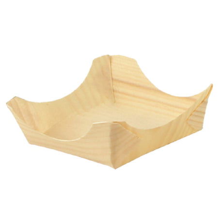 PacknWood 210BBUP32 - Cocktails & Events Pin Up Plate, 3.15" X 0.6", Square
