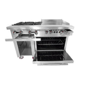 Connerton Cooking CN48-8_NAT Restaurant Range Gas 48"W X 33.9"D