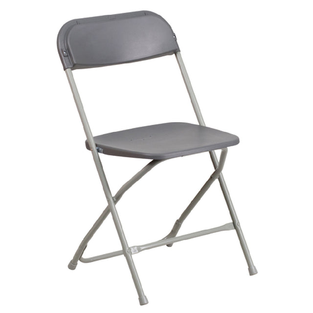 Flash Furniture LE-L-3-GREY-GG Hercules Series Premium Folding Chair 650 Lb. Weight Capacity