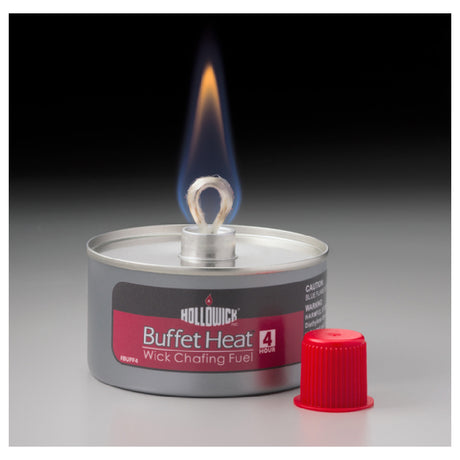 Hollowick BUFF4 Buffet Heat Wick Chafing Fuel 3-3/8" Dia. X 2-7/10"H