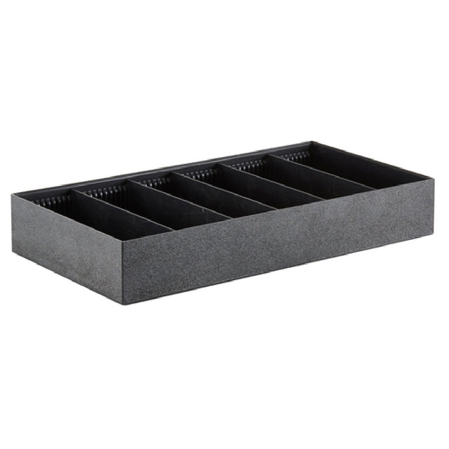 Cal Mil 22034-1019-13 To-Go-Station Box Holder Base 18-3/4"W X 9-3/4"D X 3-1/4"H