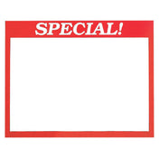 Hubert 81176 - Sign Card, "Special" Imprinted, 7" X 5-1/2"