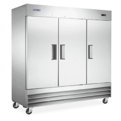 Omcan USA 59028 - (RE-CN-0067E-HC) Aurora Refrigerator, Reach In, Three-section