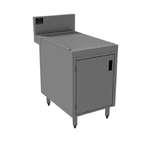 Advance Tabco PRSCD-24-12-M Prestige Underbar Drainboard Cabinet With Removable Hinged Doors