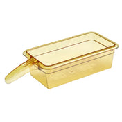 Merco 130141375 - 1/3 Size 4" Tall Single Handle Plastic Tray (for MHT And MHS Models)