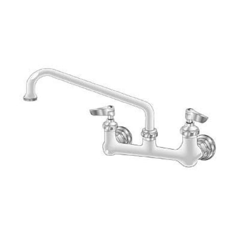 AERO Manufacturing S-04 8" OC Faucet 12" Spout