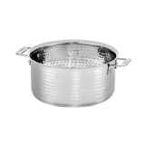 Bon Chef 60303HF-NC Classic Country French Collection Pot 5 Qt. 22 Oz. 10-1/8" Dia. X 4-3/4"H