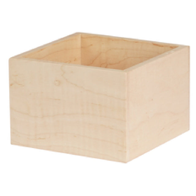 Cal Mil 22311-4-71 Blonde Box 4" X 4" X 4" Square