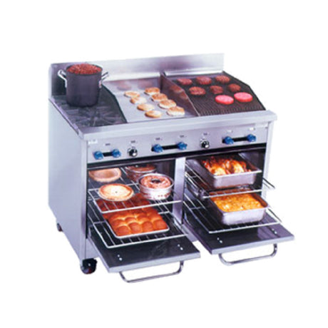 Comstock-Castle F3218-18-1.5RB Range Gas 48" Wide