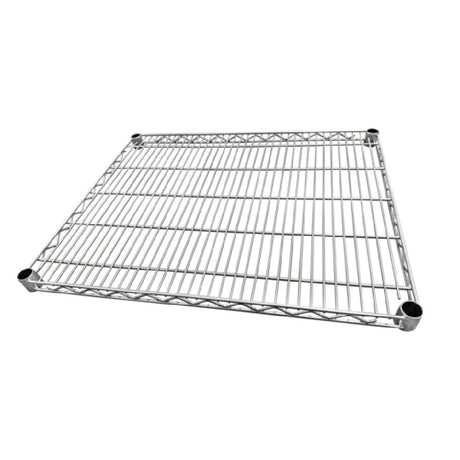 NBR Equipment GY-W2430 Economy Wire Shelf 30"W X 24"D (4) Sleeve Clips Per Shelf