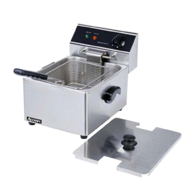 Admiral Craft DF-6L Countertop Deep Fryer 11-3/4" X 16" X 11-1/4" Single