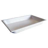 MFG Tray 344008 5269 Storage Container 2 Gallon 20-3/4"L X 12-3/4"W X 2-9/16"H