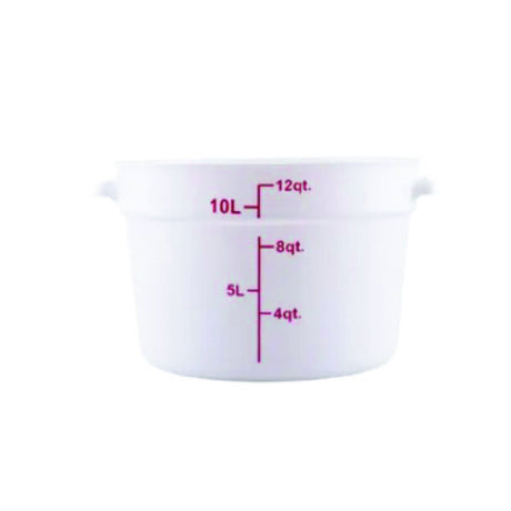 Hubert 34139 - CenPro® Food Storage Container, 12-1/4"W X 12-1/4"D X 8"H, Square