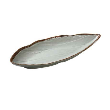 Yanco YO-2116 Yoto Display Plate 16-1/2"L X 7"W X 1-7/8"H Oval
