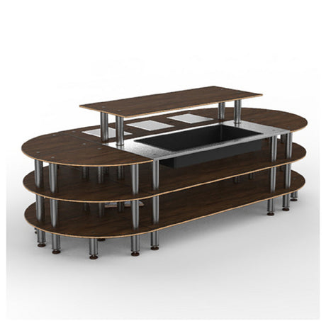 Steelite MGCMLD19WSXF Market Stand Mixed Materials (minimum = Case Quantity 1 Per Case) (repack Item)