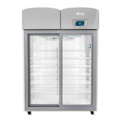 Migali Industries EVOX-2R-LB-RC Medical-Grade Refrigerator 44.9 Cu. Ft. Capacity Two Solid Door