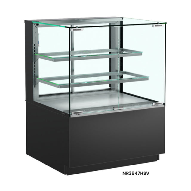 Structural Concepts NR3647HSV Reveal® Service Heated Display Case Freestanding