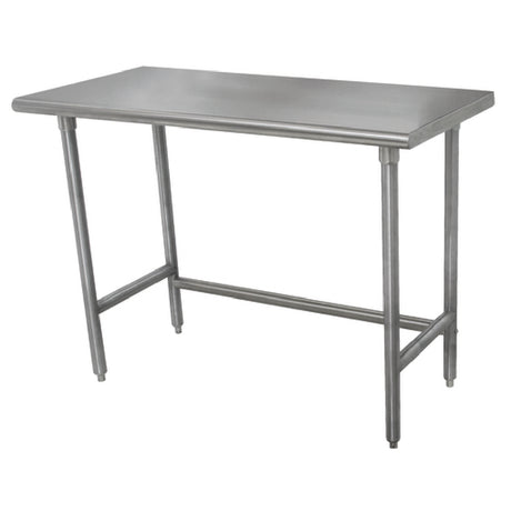 Advance Tabco TELAG-246-X Special Value Work Table 72"W X 24"D 16 Gauge 430 Stainless Steel Top