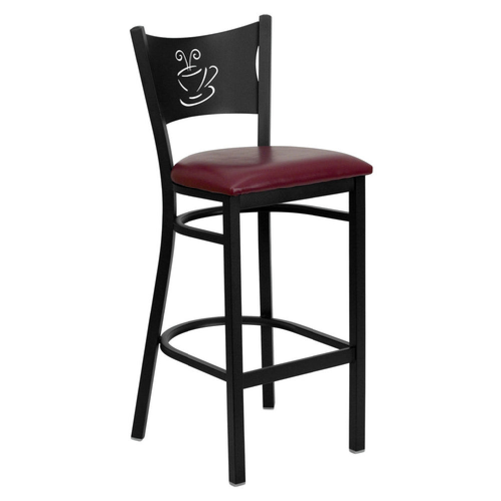 Flash Furniture XU-DG-60114-COF-BAR-BURV-GG Hercules Series Restaurant Bar Stool