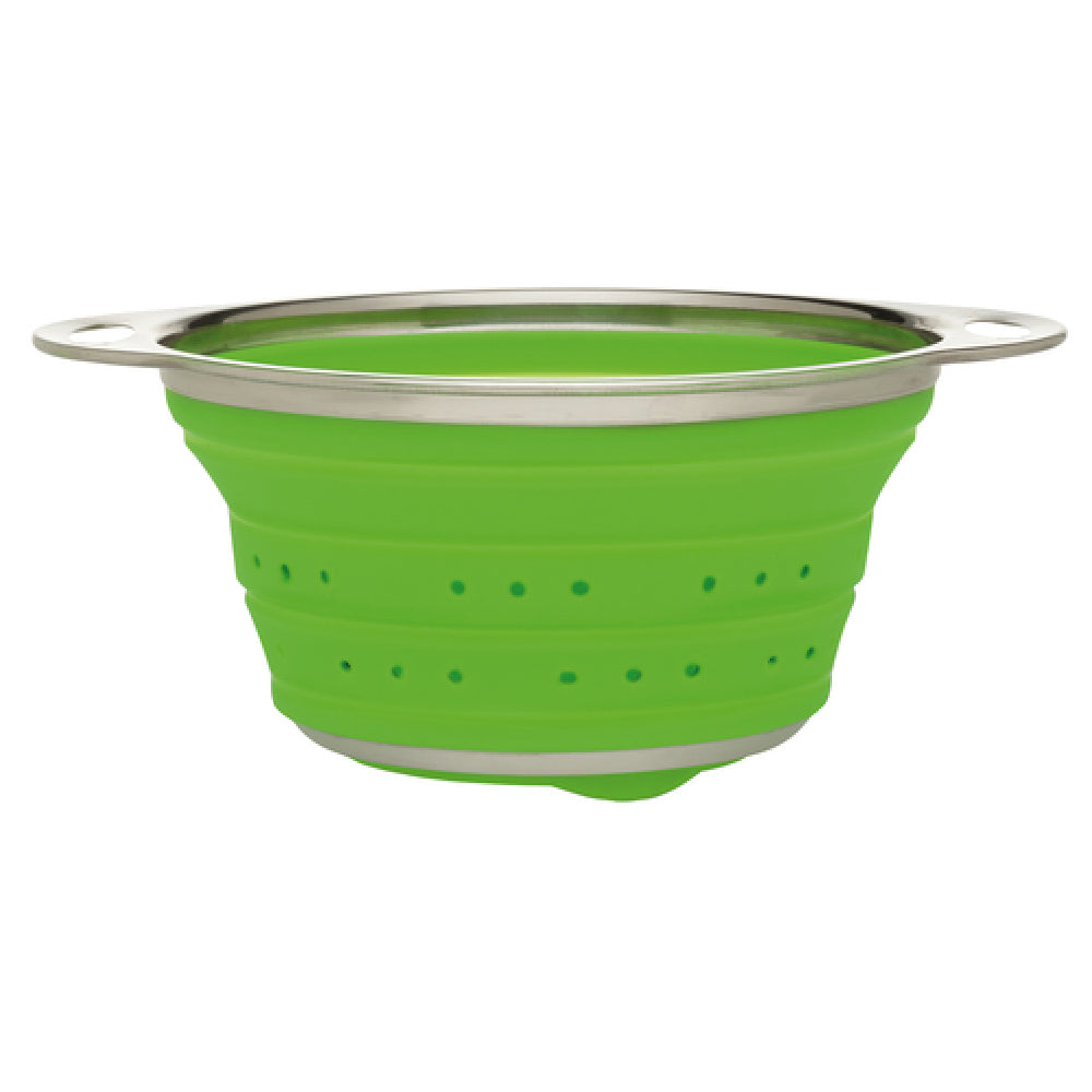 Harold Import Co. 30033 HIC Collapsible Colander 7-3/4" X 4-1/2" 1" Deep