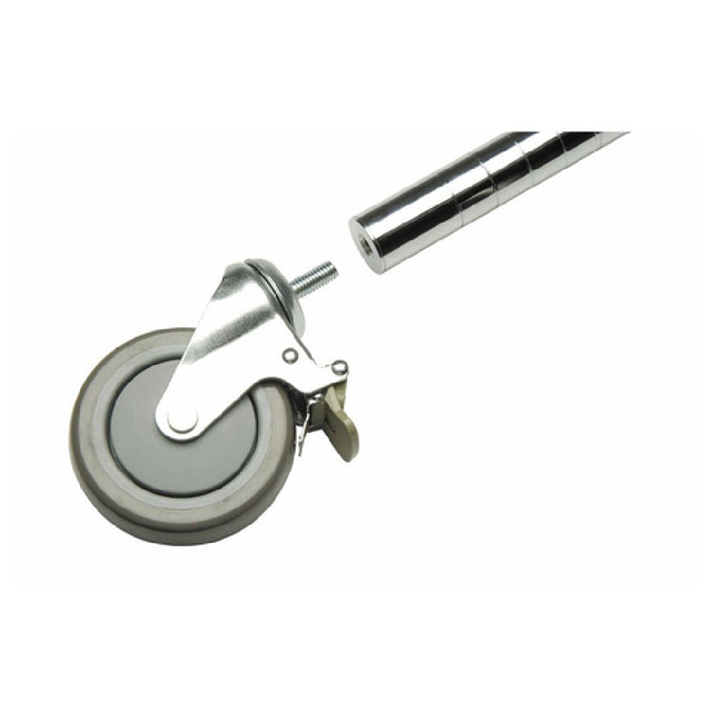 Hubert 71360 - Caster Set, For Shelving, 5" Dia.