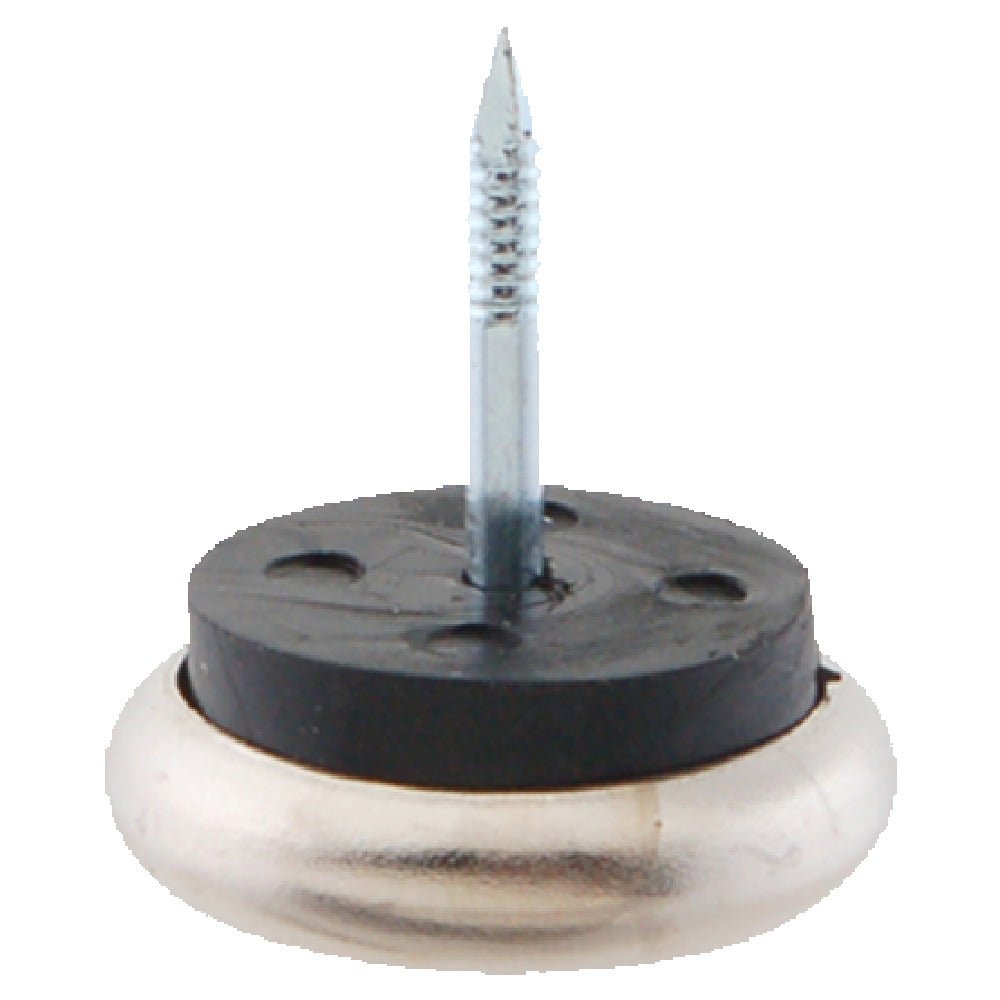 Franklin Machine Products 121-1034 Glide 1-1/16" Base Dia. Metal With Rubber Cushion