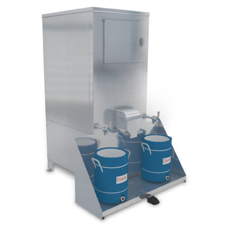 Kloppenberg DISP-500-IND Ice Storage Dispenser Single Poly Chute