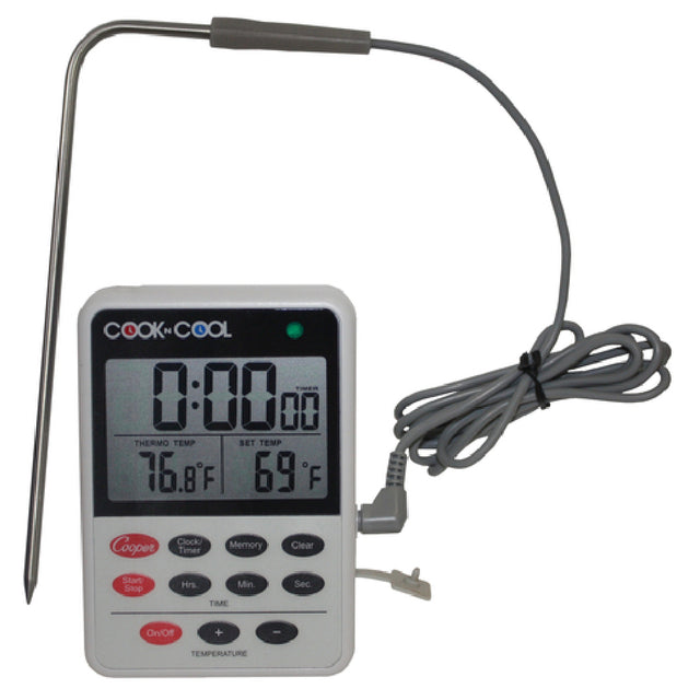 Cooper Atkins DTT361-01 Cook N Cool Digital Thermometer And Timer 6-1/2" Probe