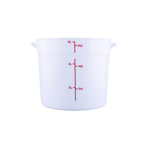 Hubert 84011 - CenPro® Food Storage Container, 8-3/4"W X 8-3/4"D X 7-3/4"H, Round
