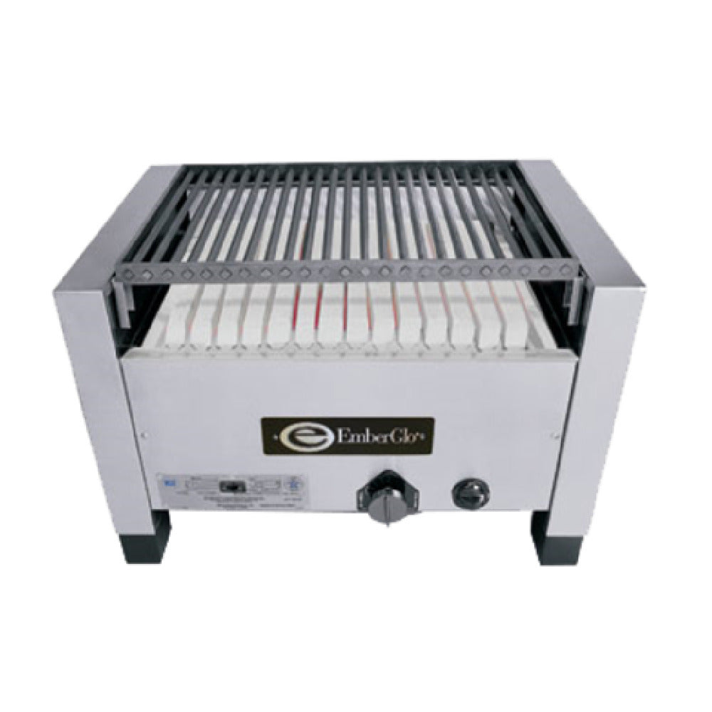 EmberGlo 25C_NAT - (25C-OPEN FRT) Charbroiler, Propane OR Natural Gas, 26"