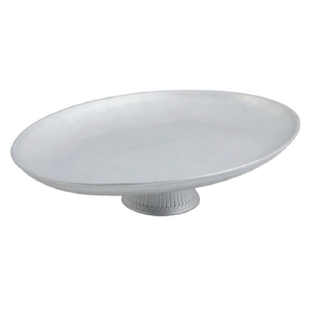 Bon Chef 20779059 - Coupe Platter, 20" X 15" X 5" High Pedestal, Oval
