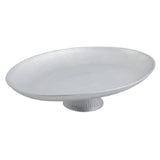 Bon Chef 20779059 - Coupe Platter, 20" X 15" X 5" High Pedestal, Oval