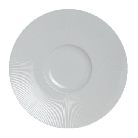 Steelite 6314P1000 Signature Plate 12" Dia. (4-3/4" Well) Round Porcelain