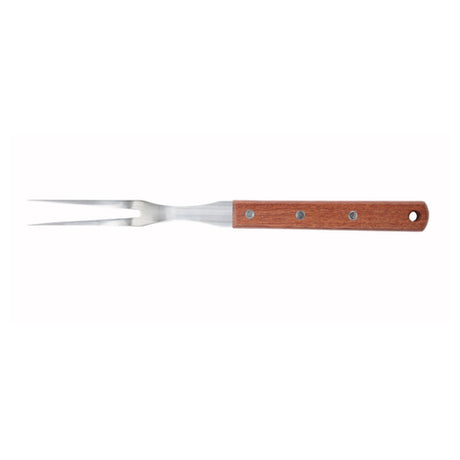 Winco KPF-612 Pot Fork 12-5/8" O.A.L Wooden Handle