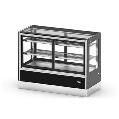 Vollrath RDCCB-60SS Refrigerated Cubed Display Case Countertop Self-service