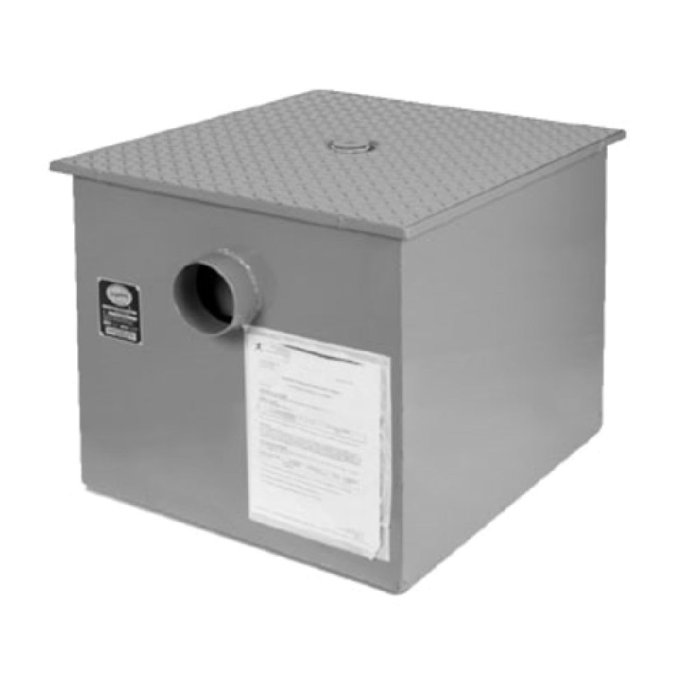 Klinger's Trading GT-100 Grease Interceptor 50 Gallons Per Minute Flow Rate 100 Lb. Grease Capacity
